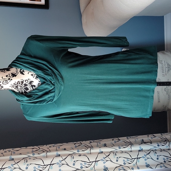 Joseph A qu'est-ce que c'est silk long sleeve top - Picture 1 of 8